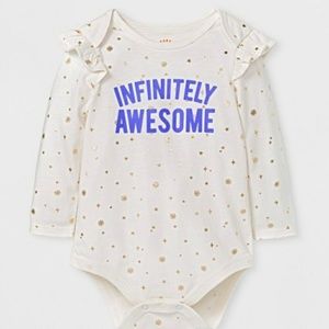 CAT & JACK BABY "infinitely awesome"  bodysui